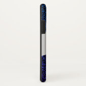 Blue Jeans Texture (lila) Case-Mate iPhone Hülle (Hinten/Rechts)