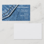 "Blue Jeans" Visitenkarte (Vorne/Hinten)