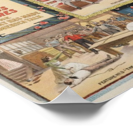 Blue Jeans von Joseph Arthur Poster (Ecke)