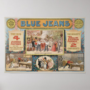 Blue Jeans von Joseph Arthur Poster