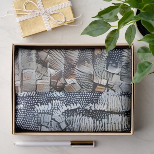 Blue Jeans Wall Art Dream Seidenpapier (Geschenk)