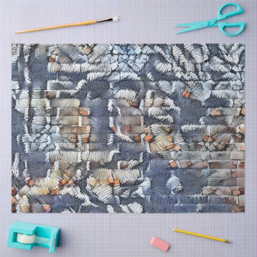 Blue Jeans Wall Art Dream Seidenpapier (Basteln)