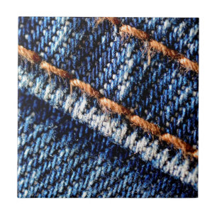 Blue Jeansnahaufnahmebeschaffenheit Fliese
