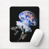 Blue Jellyfish Computer Mouse Pad Mousepad (Mit Mouse)