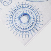 Blue Jellyfish Decoupage Seidenpapier (Ausschnitt)