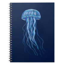 Blue Jellyfish Illustration