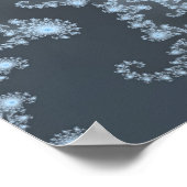 Blue Jellyfish Poster (Ecke)