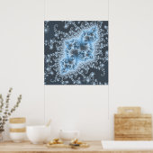 Blue Jellyfish Poster (Küche)