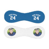 Blue Jersey Nummer und Foto Baseball (Paneele)