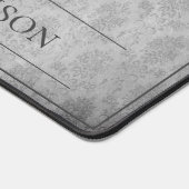 Blue Jewele Butterfly Damask Schreibtischunterlage (Ecke)