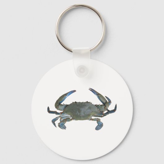 Blue "Jimmy" Crab Schlüsselanhänger (Vorderseite)