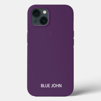 Blue John violette Farbname Case-Mate iPhone Case 13 Hülle