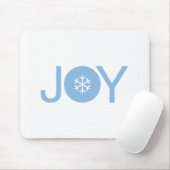 Blue Joy Christmas Mouse Pad Mousepad (Mit Mouse)