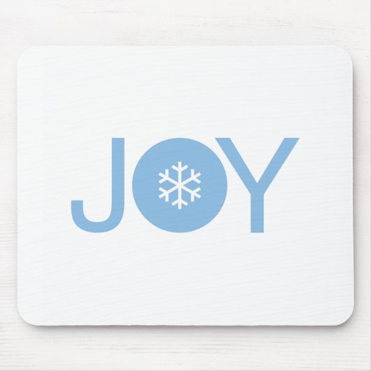 Blue Joy Christmas Mouse Pad Mousepad (Vorne)