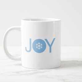 Blue Joy Christmas Riesenkaffee Tasse