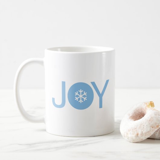 Blue Joy Christmas Tasse (Mit Donut)