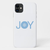 Blue Joy Weihnachten iPhone 11 Fall Case-Mate iPhone Hülle (Rückseite)
