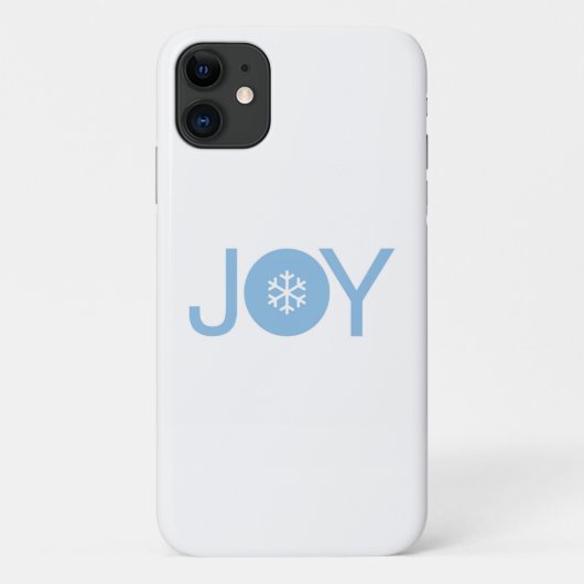 Blue Joy Weihnachten iPhone 11 Fall Case-Mate iPhone Hülle (Rückseite)