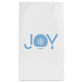 Blue Joy Weihnachtsgeschenktasche Kleine Geschenktüte (Rückseite)