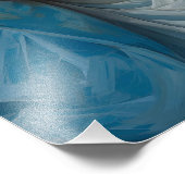 Blue Jungfrau Mary Picture Fotodruck (Ecke)