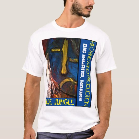 BLUE JUNGLE BREW T-Shirt (Vorderseite)