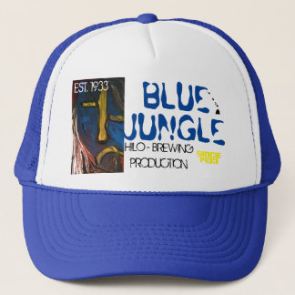 BLUE JUNGLE BREW TRUCKERKAPPE