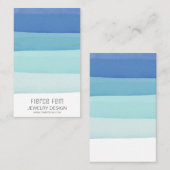 Blue Juwelier Display Card Tintenschichten Visitenkarte (Vorne/Hinten)