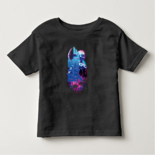 Blue Käfer Retrowave City Lights Kleinkind T-shirt