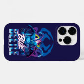Blue Käfer Retrowave City Sunset Case-Mate iPhone Hülle (Rückseite (Horizontal))