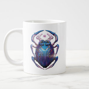 Blue Käfer Scarab Theatrales Poster Jumbo-Tasse