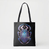 Blue Käfer Scarab Theatrales Poster Tasche (Vorderseite)