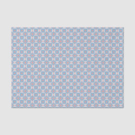 Blue Kaleidoscope Pattern Seidenpapier