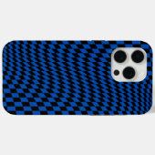 Blue Kaleidoskop Case-Mate iPhone Hülle (Rückseite (Horizontal))