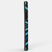 Blue Kaleidoskop Case-Mate iPhone Hülle (Hinten/Rechts)