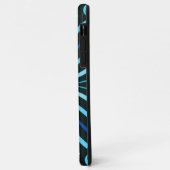 Blue Kaleidoskop Case-Mate iPhone Hülle (Hinten/Links)