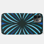 Blue Kaleidoskop Case-Mate iPhone Hülle (Rückseite (Horizontal))