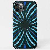 Blue Kaleidoskop Case-Mate iPhone Hülle (Rückseite)