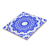 Blue Kaleidoskop Fliese (Seite)