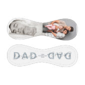 Blue Kariert Best Vater Ever First Vathday Foto Baseball (Paneele)