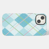 Blue Kariert Case Mate Tough Xtreme iPhone 6 Fall Hülle (Rückseite (Horizontal))