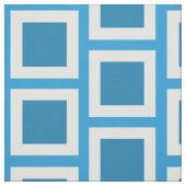 Blue Kariert Patchwork Fabric Stoff (Muster)