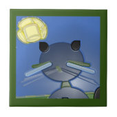 BLUE KAT FLIESE (Vorderseite)