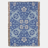 Blue Kauai Turtles Decke (Vorderseite Vertikal)