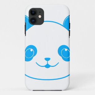 Blue Kawaii Panda Bear Case-Mate iPhone Hülle