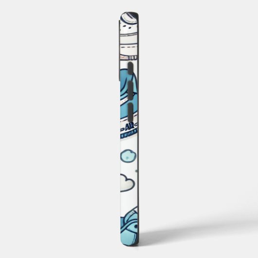 Blue Kicks | iPhone Hülle (Rückseite / Links)