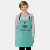 Blue Kid in der Schürze Kitchen (Getragen)