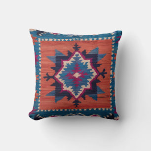 Blue Kilim Throw Kissen: Stilvoller Komfort für Ev Kissen