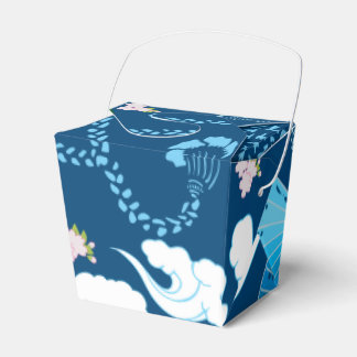 Blue Kimono Gevor Box Geschenkschachtel