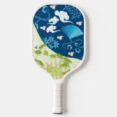 Blue Kimono Pickleball Schläger (Rückseite)