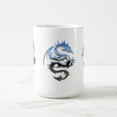 Blue King Dragon Kaffeetasse (Mittel)